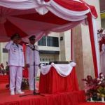 Bupati Kotabaru H. Muhammad Rusli Pimpin Upacara Peringatan HUT ke-80 Kemerdekaan RI