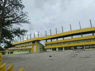 Dinas PUPR kalsel akan pasang lampu stadion 17 Mei sebagai dukungan barito putra berlaga di Liga 2 - 008