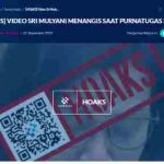 [HOAKS] Video Sri Mulyani Menangis Saat Purnatugas 2025