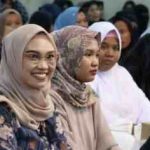 MAULID NABI DI MASJID DARUL FALAH DIHADIRI KETUA TP PKK TANAH BUMBU