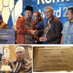HUMAS AWARD 2025, HAJI ISMAIL LUTAN KETUA UMUM PJMI RAIH APRESIASI KEMENAG TERHADAP KINERJA WARTAWAN