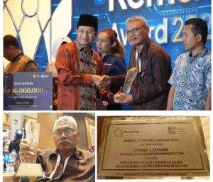 HUMAS AWARD 2025, HAJI ISMAIL LUTAN KETUA UMUM PJMI RAIH APRESIASI KEMENAG TERHADAP KINERJA WARTAWAN