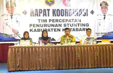 Pemkab Kotabaru Gelar Rapat Koordinasi TPPS 2025, Perkuat Sinergi Lintas Sektor untuk Percepatan Penurunan Stunting