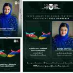 Zayed Award for Human Fraternity Mengumumkan Penerima Penghargaan Tahun 2026 Perjanjian Perdamaian Azerbaijan-Armenia, Tokoh Advokasi Pendidikan Anak Perempuan Afghanistan, Zarqa Yaftali